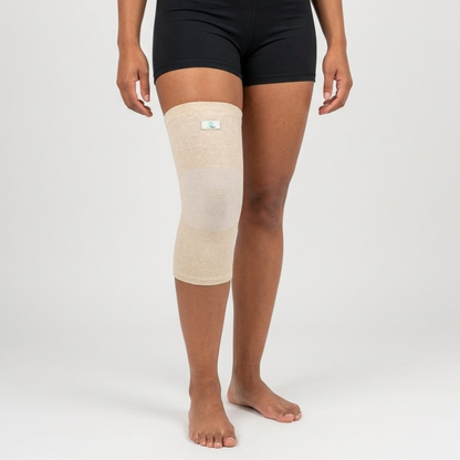 BambusRelief™ Knestøtte – Naturlig smertelindring for verkende knær