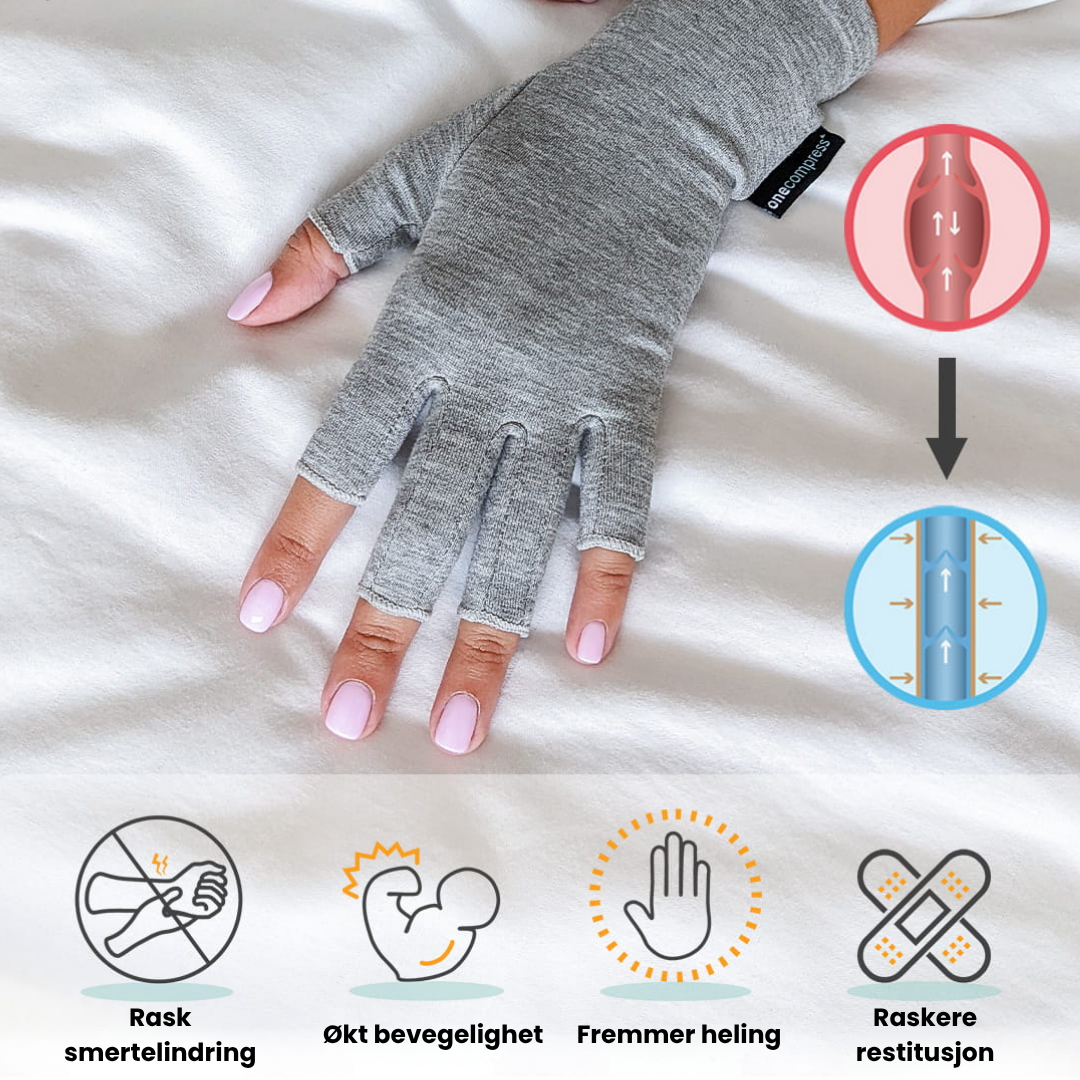 BambusRelief™ Kompresjonshansker – Naturlig lindring for verkende hender