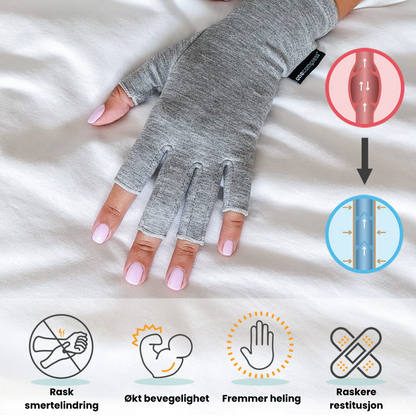 BambusRelief™ Kompresjonshansker – Naturlig lindring for verkende hender
