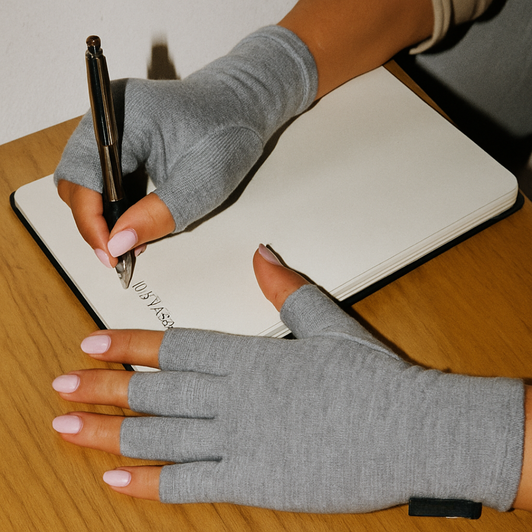 BambusRelief™ Kompresjonshansker – Naturlig lindring for verkende hender