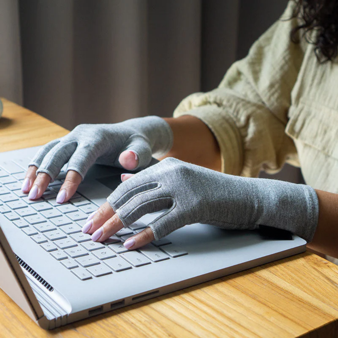 BambusRelief™ Kompresjonshansker – Naturlig lindring for verkende hender